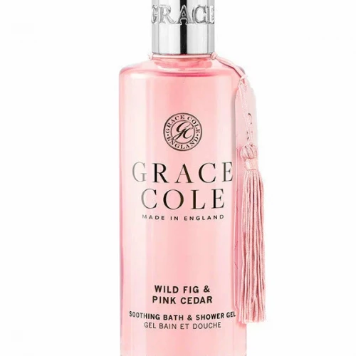 Дикий инжир и розовый кедр гель для ванны и душа, Grace Cole 300 мл