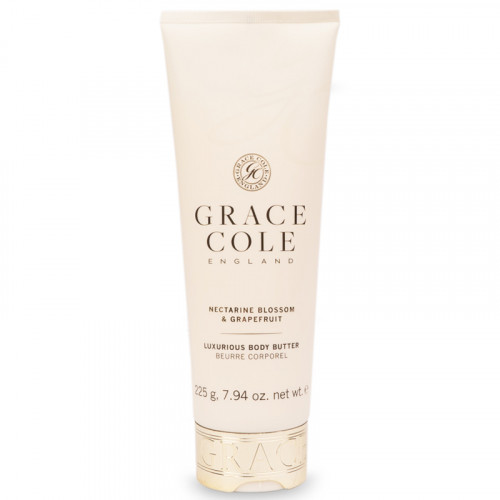Grace Cole/Масло для тела Цветок нектарина и грейпфрут 225гр./Nectarine Blossom & Grapefruit