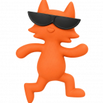 Ароматизатор для автомобиля PUFFNUTTY оранжевый с ароматом ORANGE VIBE | ОРАНЖЕВЫЙ ВАЙБ