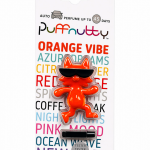Ароматизатор для автомобиля PUFFNUTTY оранжевый с ароматом ORANGE VIBE | ОРАНЖЕВЫЙ ВАЙБ